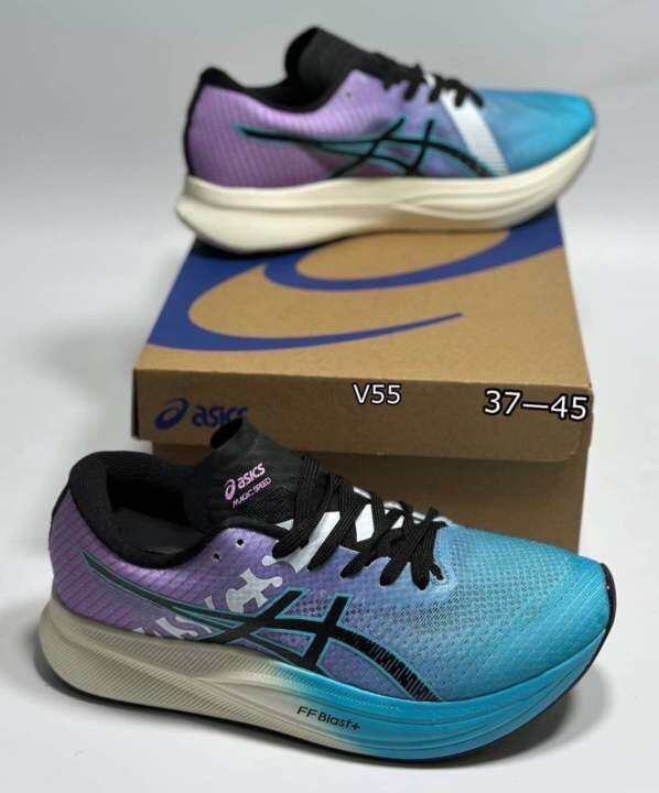 รองเท้าวิ่งmagic-speed-2-size37-45-blue-purple-รองเท้าวิ่งผู้หญิง-รองเท้าวิ่งผู้ชาย