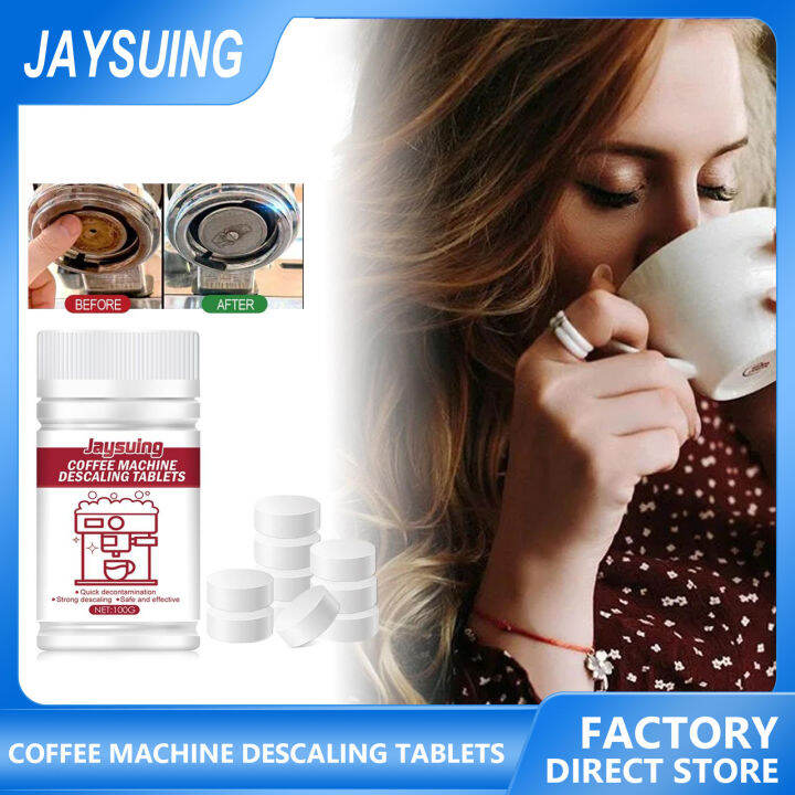 Jaysuing Decalcification Coffee Machine Descaling Tablets Concentrate