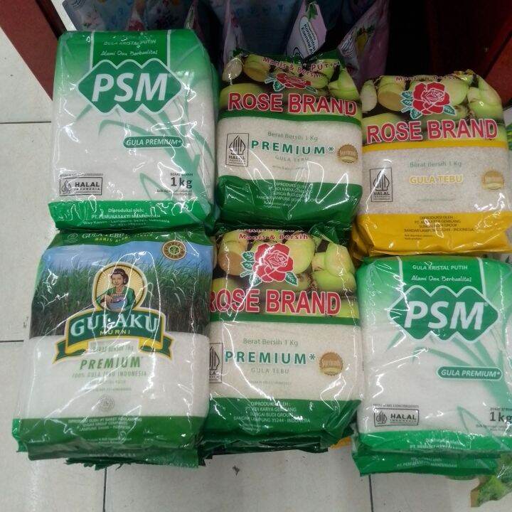 Gula Pasir Kemasan 1kg Lazada Indonesia 