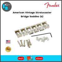 Fender American Vintage Stratocaster Bridge Saddle ( Set 6 ) Size 10.8 mm