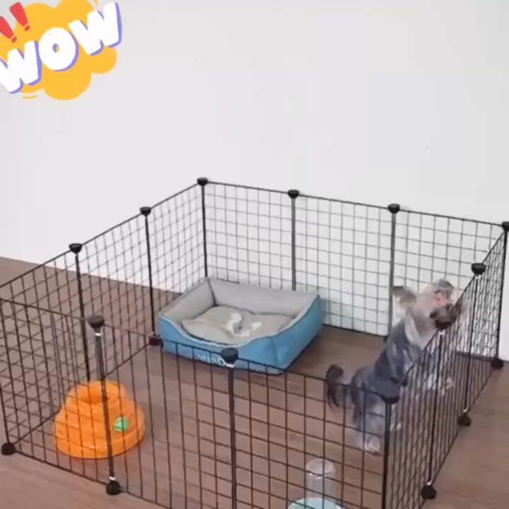 pet fence panel pet fence stackable panels Dog Cage StackablePet Cat