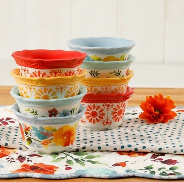 The Pioneer Woman Melody 7.5-Inch Pasta Bowls, Set of