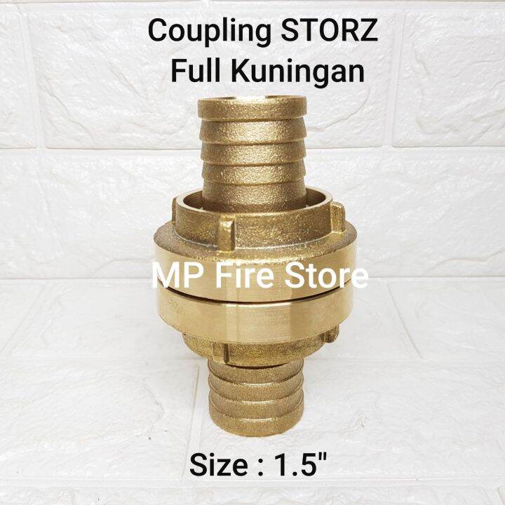 COUPLING SELANG PEMADAM STORZ 1.5 In HYDRANT FIRE HOSE FULL KUNINGAN ...