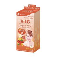 Vida Vit C วิตซี จากอะเซโรล่า เชอรี่ และคามู คามู (1 ซอง 14 แคปซูล)