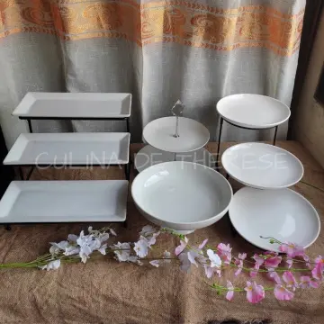 White Serving Dish Set of 03 Price in Pakistan