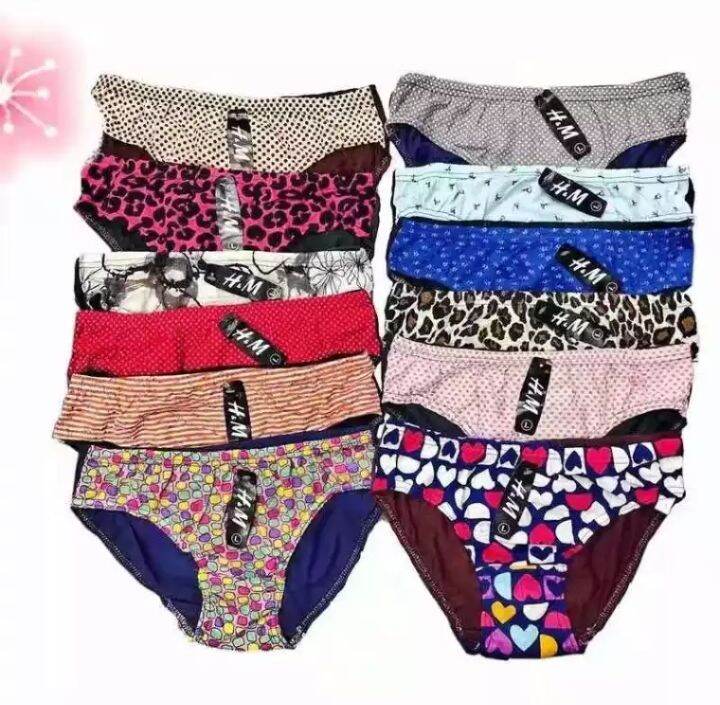 H&M Ladies Panty Underwear 👉S, M, L, XL, XXL👈 Lazada PH