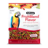 Zupreem FruitBlend 907กรัม (size L) สำหรับนกแก้วอเมซอน มาคอร์ กระตั๊ว และนกแก้วใหญ่