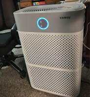 ?ใหญ่มาก???เครื่องกรองอากาศCoway ???90ตรม ??giant second hand used Air purifier เครื่องฟอกอากาศโคเวย์ ไจแอนท์ มือสอง สภาพดี ทน แรงมาก มีล้อ มีจอแสดง ค่าฝุ่น pm2.5 ห้องใหญ่ 90ตรม เอาอยู่ 14ไส้กรอง เหมาะกับ ห้องโถง ห้องทำงาน โรงเรียน โรงพยาบาล ห้อง