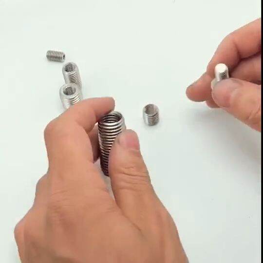 10pcs Thread insert M6/M8 helicoil SUS304 Thread Conversion Braces