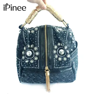 Women's Stylish Denim Shoulder Bag, Trendy Hobo Bag, Y2k Zipper Bag With  Front Pockets - Temu Cyprus