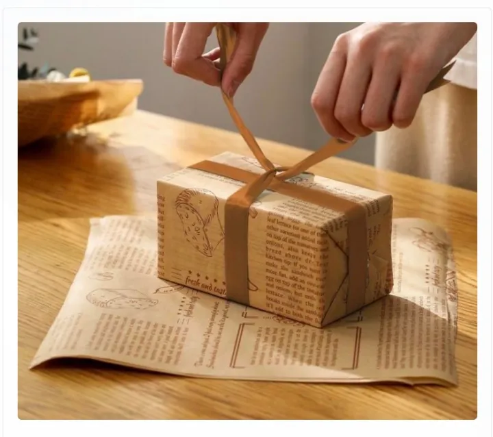 กระดาษห่ออาหารฟู้ดเกรด-ยาว-3-เมตร-สามารถอบ-ห่ออาหาร-รองหม้ออบลมร้อน
