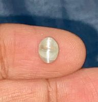 ตาแมวคริสโซเบริลธรรมชาติ 1.53cts 6x5mm 1.53cts natural chrysoberyl catseye 6x5mm