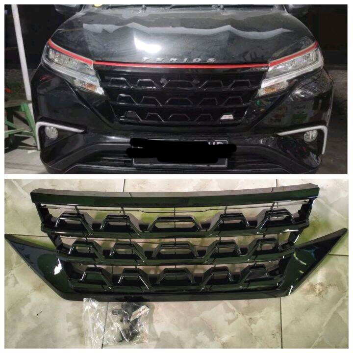 Front Grill / Grill Depan TRD All New Rush / Terios Model Fortuner