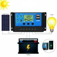 solar charge controller โซล่าชาร์เจอร์ แบตเตอรี่PWM 12/24V 10A /30A8ควมคุมแผงโซล่า ส่งจากไทย