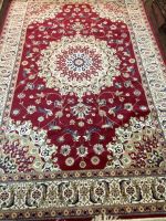 Red Persian carpet, cotton silk, size 2x3 meter from Turkey ??