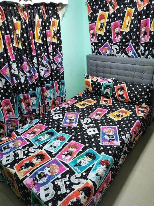Canadian bed sheet BTS design Lazada PH