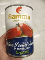 Fiamma Vesuviana Peeld Tomatoes In Tomato Juice มะเขือเทศ ปลอกเปลือก ในน้ำ มะเขือเทศ 400ml