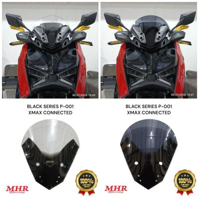 กระบังลมยามาฮ่า XMax 2023เชื่อมต่อ/2024 MHR Black Series สั้น