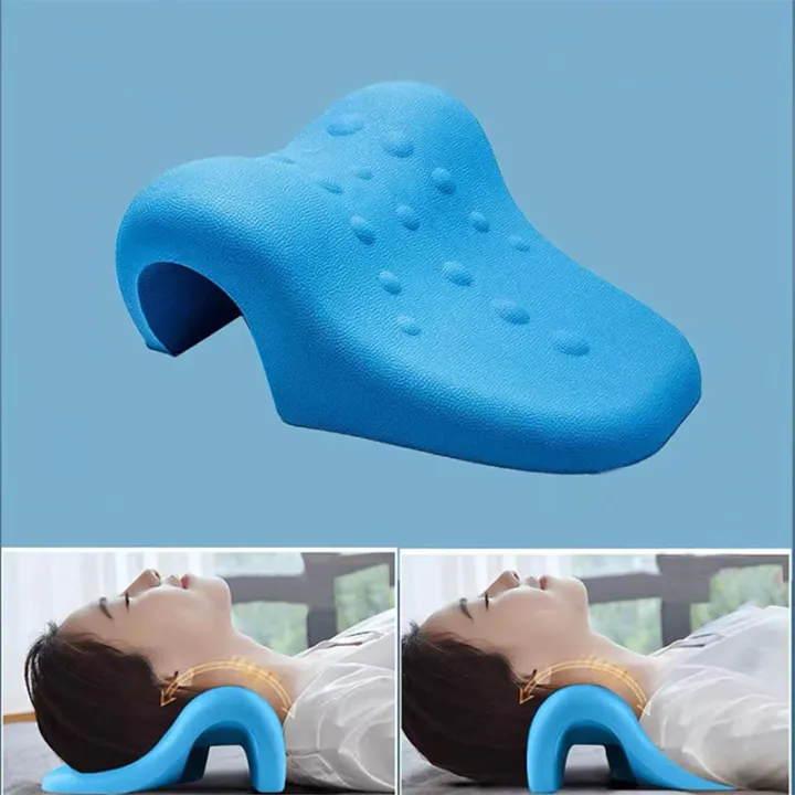 Urone Neck Support Shoulder Relaxer, Cervical Traction Device Pillow
