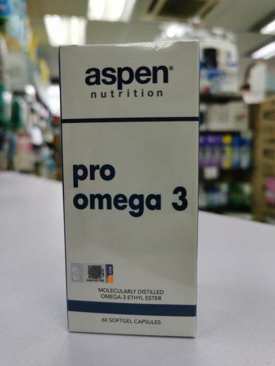 Aspen Pro Omega 3 60's capsules Lazada