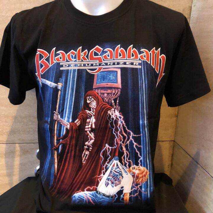 Black sabbath dehumanizer BS rock t shirt ( front and back view ...