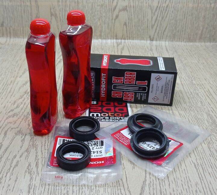 SEAL SHOCK PLUS SEAL TUTUP ABU DEBU GRAND BEAT VARIO SPACY SCOOPY SUPRA