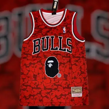 Bape, Shirts, Bape X Bulls Jersey