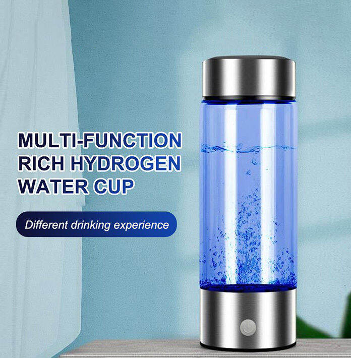 Hydrogen Rich Water 4W/5V Generator Alkaline Energy Glass bottle Anion