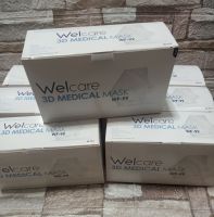 Welcare 3D MEDICAL WF-99
หน้ากากอนามัยทางการแพทย์ จำนวน50ชิ้น
 หน้ากากอนามัย