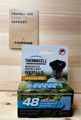 Thermacell Mosquito Repellent BACKPACKER MATS. รีฟิลล์แผ่นไล่ยุง สำหรับ Thermacell รุ่น Backpacker