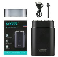 VGR V341 เครื่องโกนหนวดไฟฟ้าแบบหมุนใหม่เครื่องโกนหนวดแบบชาร์จ USB เครื่องโกนหนวดไฟฟ้าขนาดเล็ก คุณสมบัติ:  การใช้งานแบบคู่สำหรับการชาร์จและเสียบปลั๊ก กำลังแรง มอเตอร์กำลังสูง หัวมีดล้างด้วยน้ำและโกนให้แห้งและเปียก