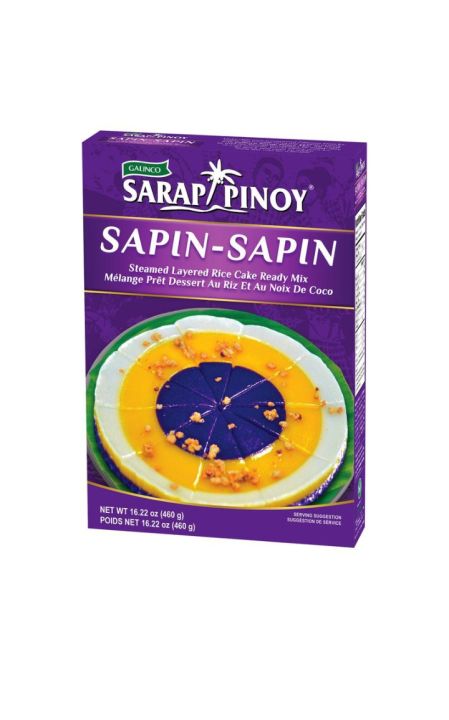 Sarap Pinoy Sapin-Sapin Steamed Layered Rice Cake Ready Mix 460 grams ...