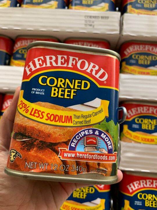 Hereford Corned Beef Less Sodium 340g Lazada PH