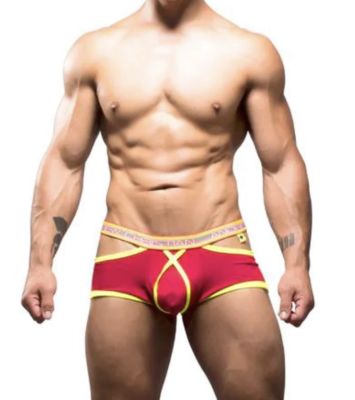 Andrew Christian Almost Naked Dare Boxer Red Size M