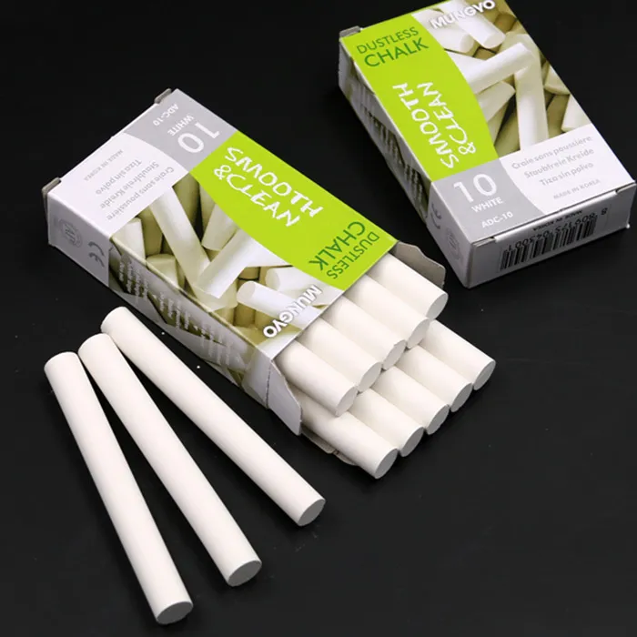 South Korean Ally Mungyo Children's Safety DustFree NonToxic Chalk 10