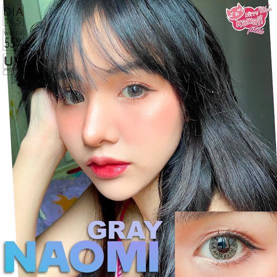 คอนเเทคเลนส์-kitty-kawaii-naomi-gray-dia-14-5-เลนส์บิ๊ก