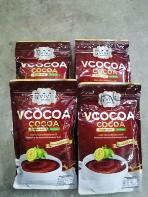 4 ห่อ40ซองแท้ พร้อมส่งV Cocoa วีโกโก้ โกโก้