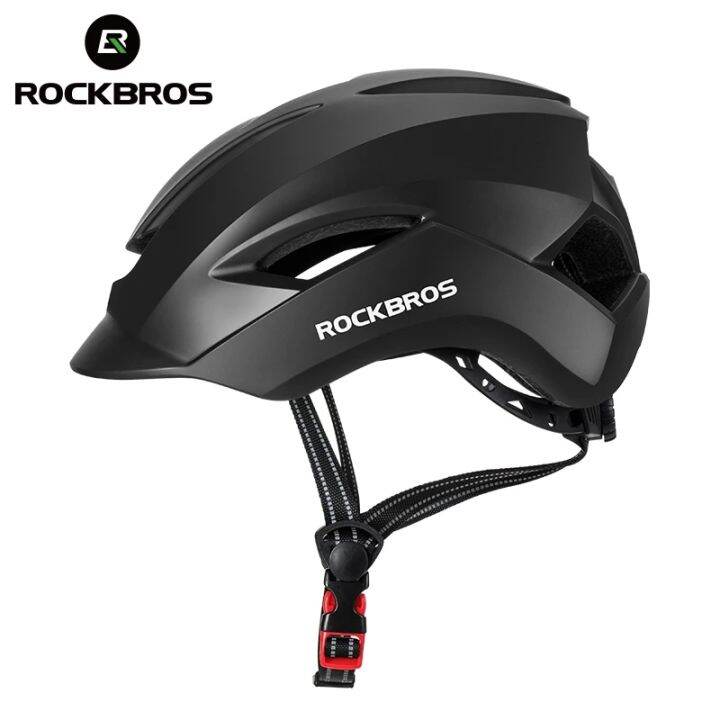 ROCKBROS Bicycle Helmet Leisure Commute Electric Bicycle Motorcycle ...