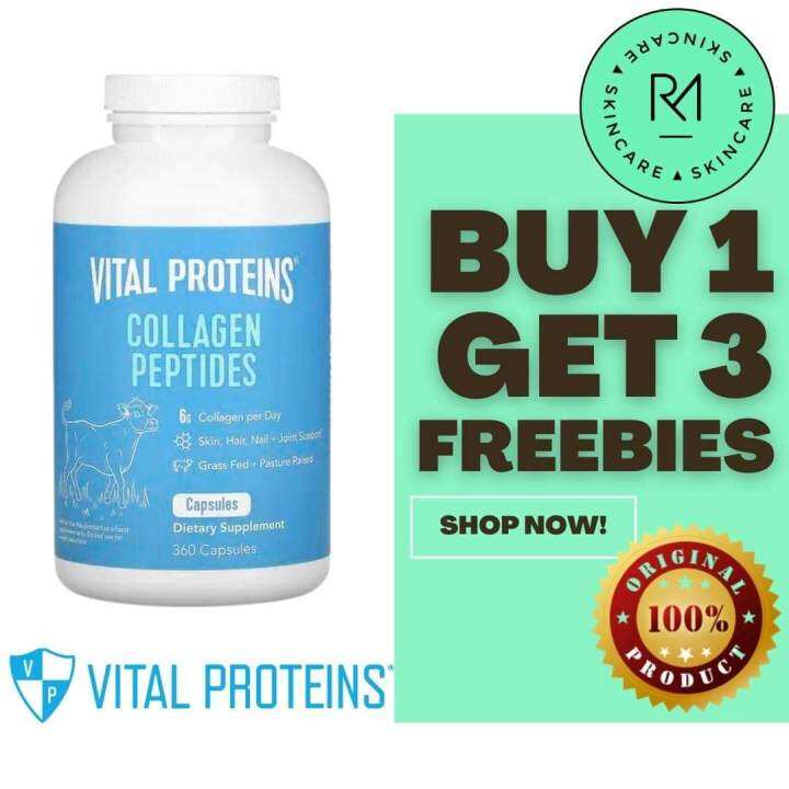 Vital Proteins - Collagen Peptides (360 caps) | Lazada PH