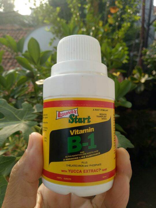 Liquinox Start Vitamin B1 Untuk Anti Stress, Perangsang Akar Dan ...