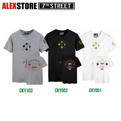 เสื้อยืด 7th Street (ของแท้) รุ่น CKY T-shirt Cotton100%