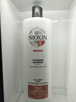 แชมพูไนอ๊อกซินเบอร์ 4  Nioxin cleanser shampoo 1L No.4 สำหรับผมทำสีล่วงมาก