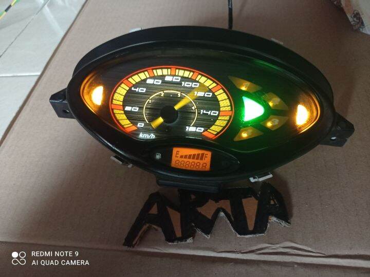 speedometer Honda karisma x original second fungsi normal semua siap