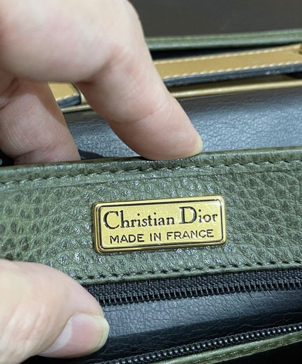 dior-kelly-vintage-2-way-crossbody-bag-handbag-สภาพสวย-ให้9-10-หนังแท้ทั้งใบ-หนังสวย