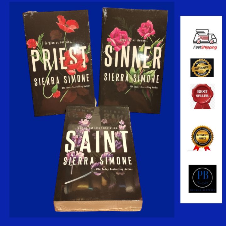 The Priest The Sinner The Saint By Sierra Simone Lazada Ph