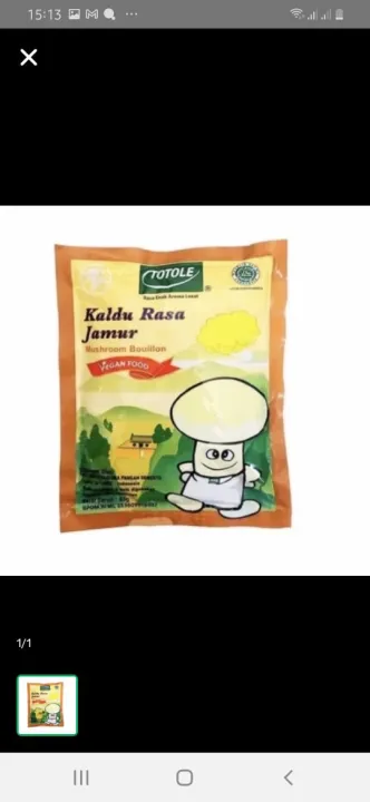 Totole Kaldu Jamur 80 Gr Halal Lazada Indonesia