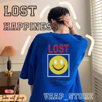 VAAP_เสื้อโอเวอร์ไซค์ Oversize • สกรีนลายหน้า-หลัง LOST