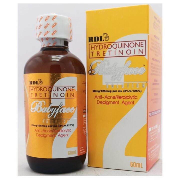 RDL2 HYDROQUINONE TRETINOIN BABY FACE SOLUTION Lazada PH