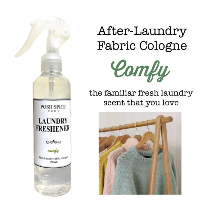 Laundry Freshener Linen Spray AfterLaundry Fabric Cologne Odor Remover