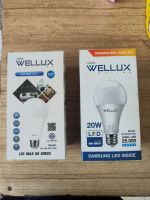 หลอดแอลอีดี หลอดไฟ หลอด LED WELLUX ขั้ว E27 ขนาด 20W Daylight และ WARMWHITE